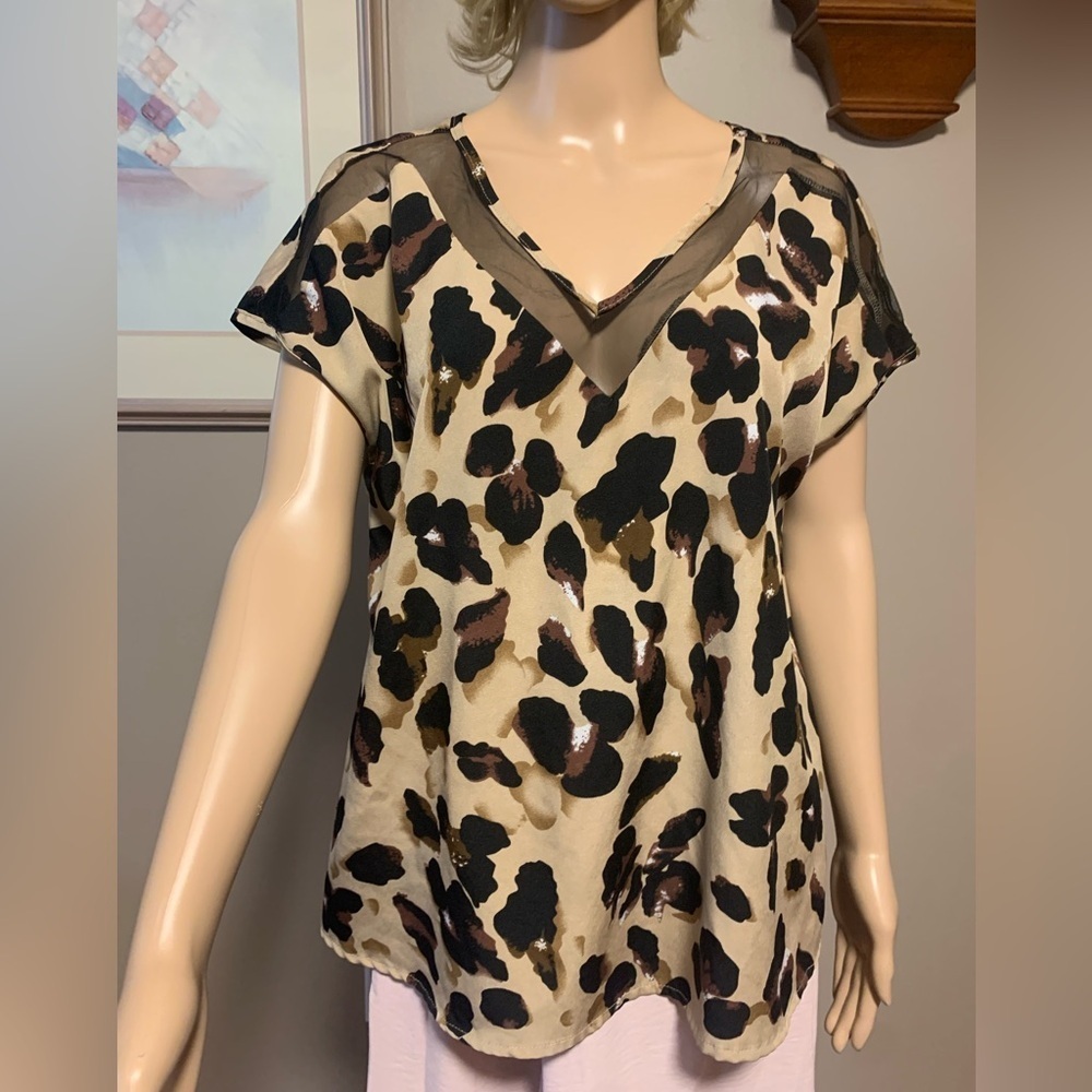 2/$19 Cheetah Print Top